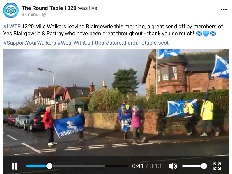 63. Breath a sigh of relief Blairgowrie. The indy walkers/stickerers have just left. Though they seem to be missing one person. Where next? Video: https://m.facebook.com/story.php?story_fbid=663860804294674&id=110832070540524