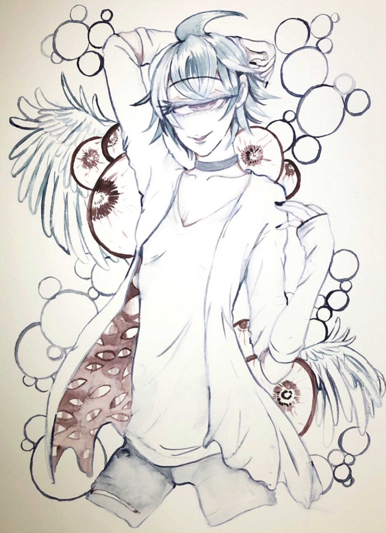 もっちりおも 絵柄が個性的な創作クラスタと繋がりたい 絵は特徴あるほうだと思います アナログイラスト多めの子沢山の親バカ創作クラスタです Rtいいね巡回しますよろしくお願いします T Co 9pueltrcr6 Twitter