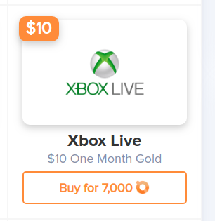 #Xbox  Live Gold one month subscription gift cards available in Belacam.com/shop. - Pay with $BELA token.🎮
Earn BELA for free by posting, completing surveys, or referring users to Belacam.com

#Crypto #gaming