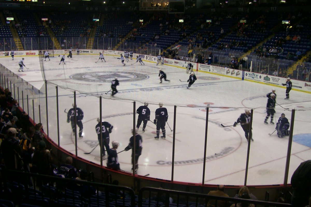 29. Santander Arena, Reading, PA. Home of the  @ReadingRoyals. Feels like the Royals have been around forever, especially when you look at the rest of the ECHL. Downtown Reading, where the arena is located, has a bad repuation. The arena itself was a solid place to catch a game.