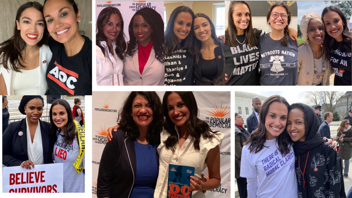 As a WOC myself, I am an unwavering vocal dedicated supporter of the 4 Women of Color Congresswomen known as  #TheSquad: Reps  @AOC  @RashidaTlaib  @IlhanMN&  @AyannaPressley & 100% align myself w/their values & belief systems & will never cower w/my allegiance & support of them. 5/