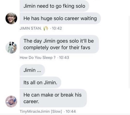 of course talks about jm going solo is usual in the gc