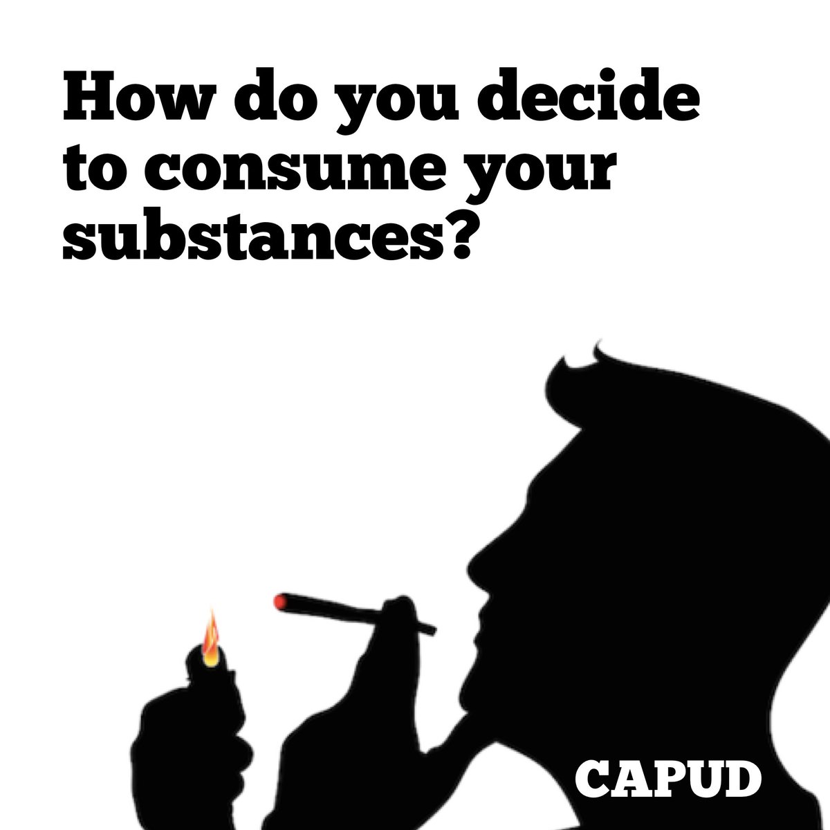 How do you decide to consume your substances? November 1st is International Drug Users Day, everyone has some kind of substance of choice. Let’s not criticize what that may mean for someone else. 

#DrugUsersDay