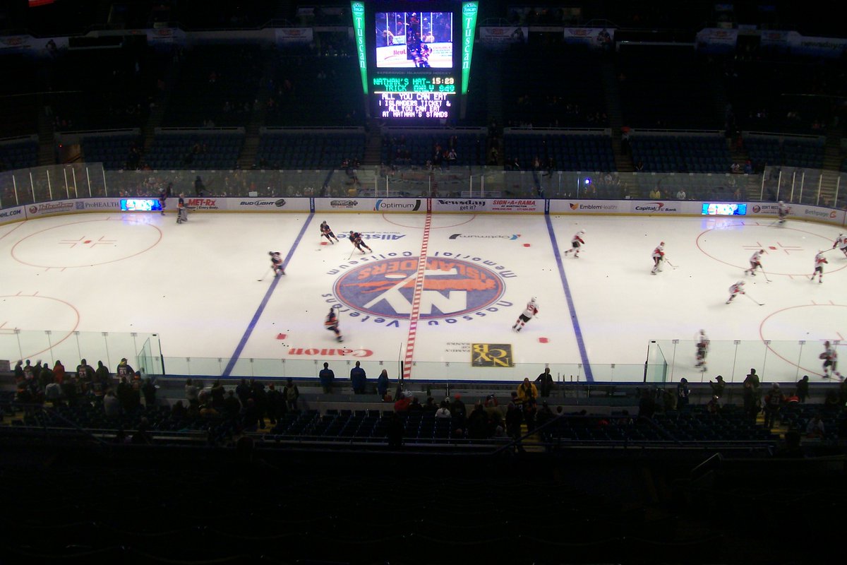 20. Nassau County Coliseum, Uniondale, NY. Home of the  @NYIslanders. An arena with an interesting backstory, the Islanders have moved back and forth from their old home several times. The islanders will have one more season here before moving to their new $1.5 billion home.