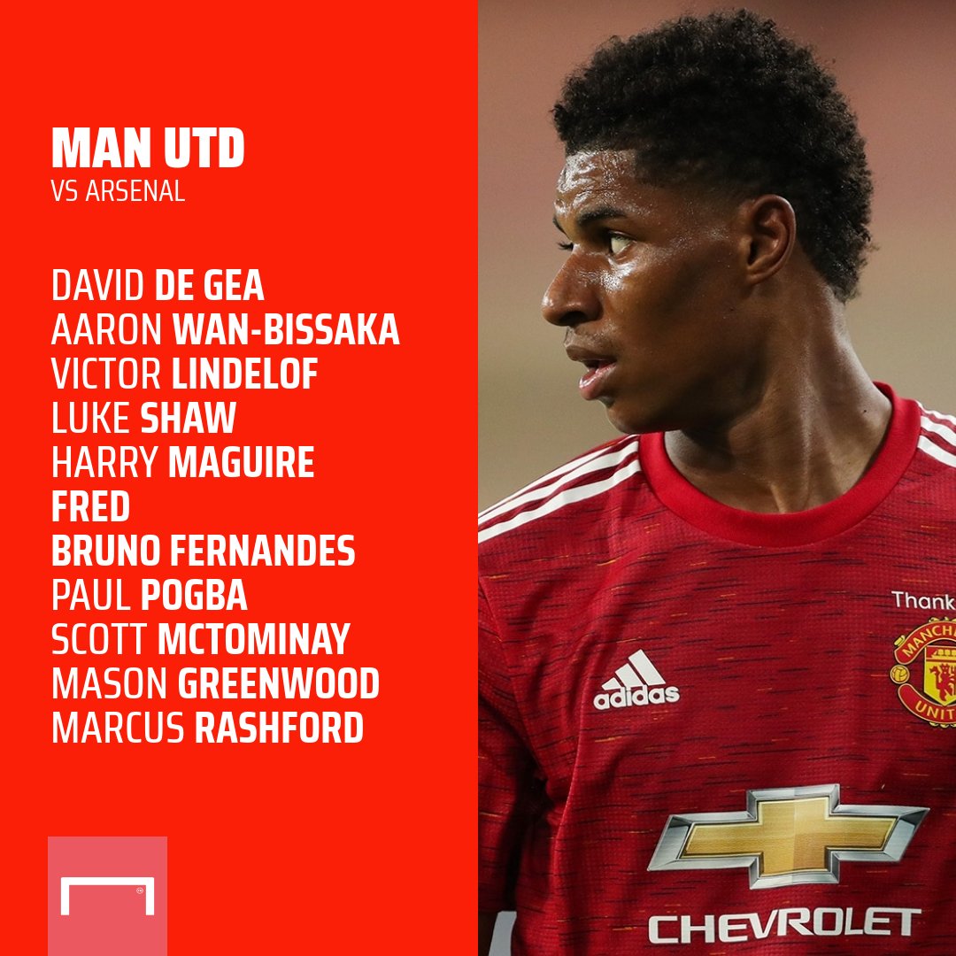 goal's tweet photo. Manchester United π Arsenal π
TEAM NEWS π #MUNARS https://t.co/ZiO7jDb9IA