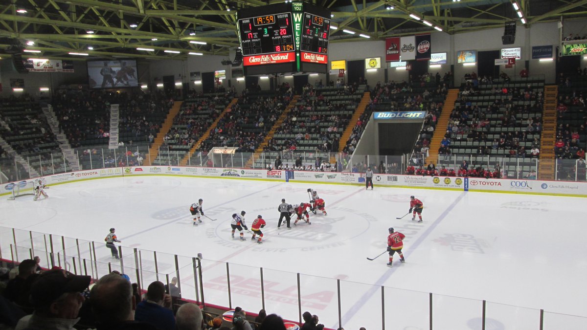 24. Cool Insuring Arena, Glens Falls, NY. Home of the  @ECHLThunder. Former home of the Adirondack Phantoms & Flames. This small, 80s era rink has survived in the professional ranks against all odds thanks to great sight lines and a rabid fan base.