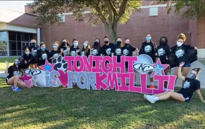 kmillscharity's tweet photo. Kmilli Spirit Night, organized by @kleincollinsvb booster club, is always so special! So much love, joy, and seat belt awareness. ๐ Thank you to everyone who helped organize, volunteer, and support this event. #Kmilli #BuckleUp4Kailee https://t.co/OQKjD9ane9