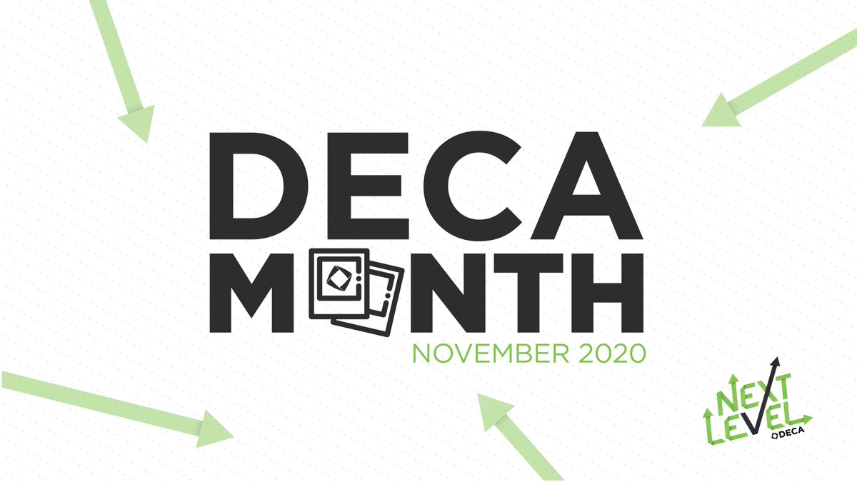 It's #DECAMonth day one! Take us back to your very first photo as a DECA member.