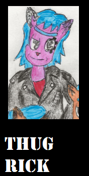 PolybiusB's tweet photo. @Roxikat Okay last one. I haven't talked about my OC's in awhile. So Thug Rik's Character comes from a futuristic Univerese that has an aesthetic reminiscent of a steam punk Jetson's. Sort of like like Steam Punk the gears &amp; tech but with more of 50's Futuristic Rockabilly vibe. https://t.co/66hpdd1LwD