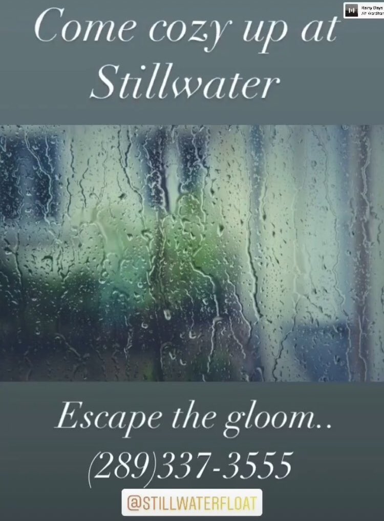 Escape the gloomy day 🌧