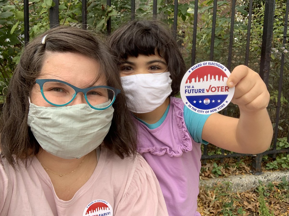 fosterhood's tweet photo. #earlyvoting2020 #Vote2020 https://t.co/CQ1pHYVP3r
