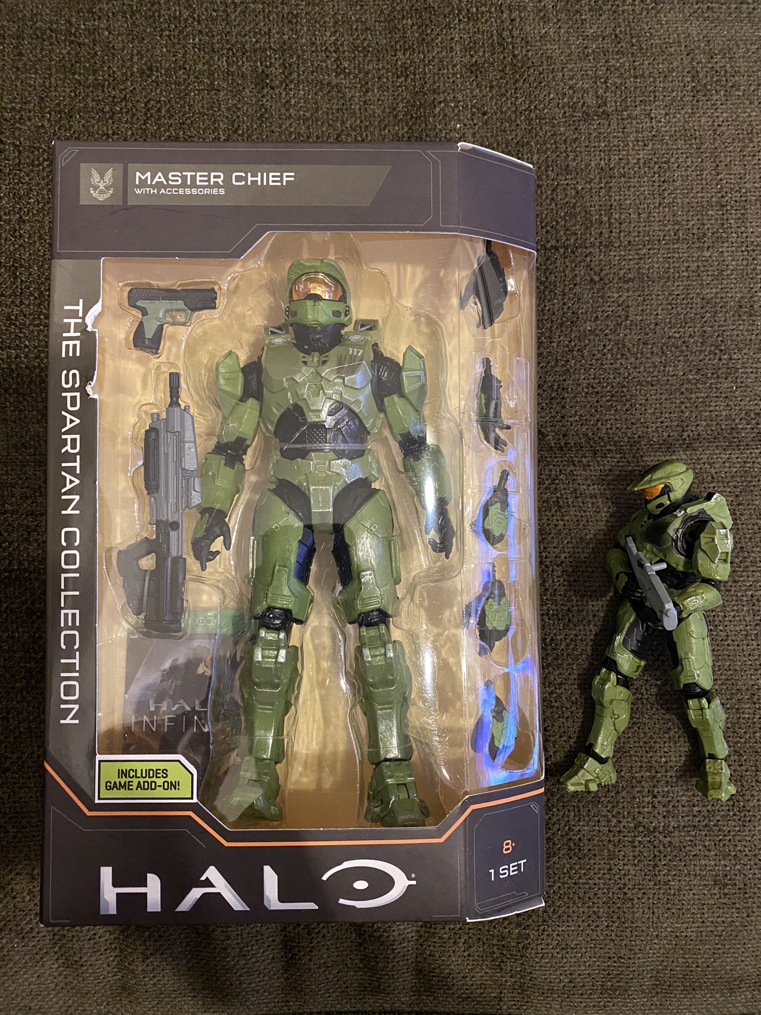 ナビィ Xbox Series X S Arakaki1 ジャズウェア Halo ヘイロー スパルタン コレクション 6 5インチ アクションフィギュア マスターチーフ Jazwares Halo The Spartan Collection 6 5inch Action Figure Master Chief 海外 ゲーム 洋ゲー