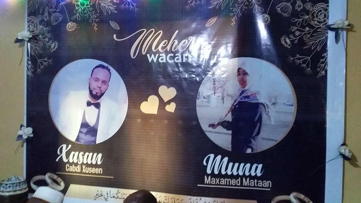 AbdiazizAlih's tweet photo. I have attended two of my friend's wending ceromanies this morning. The home of the Gacal served us for the dish in the below tweet. I wish the shared lives of both couples that joined today in the world of couples Barakah &amp; the paired bond for ever join.
#Lafaciise #SheedDheer https://t.co/pew87cVYZP