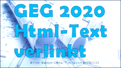 #GEG 2020 ab heute in Kraft! #Gebäudeenergiegesetz - Text  mit verlinkten § bei GEG-info.de | geg-info.de/geg/index.htm