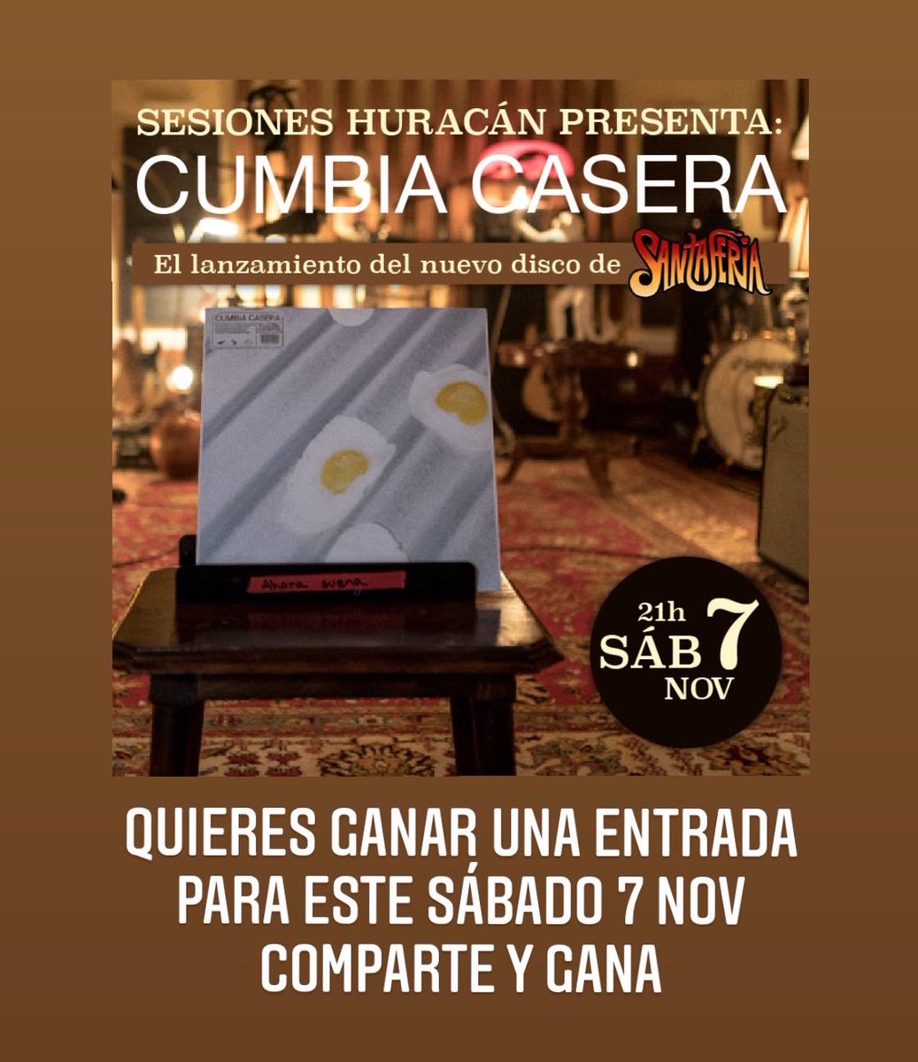 Santaferia's tweet image. El nuevo disco de Santaferia