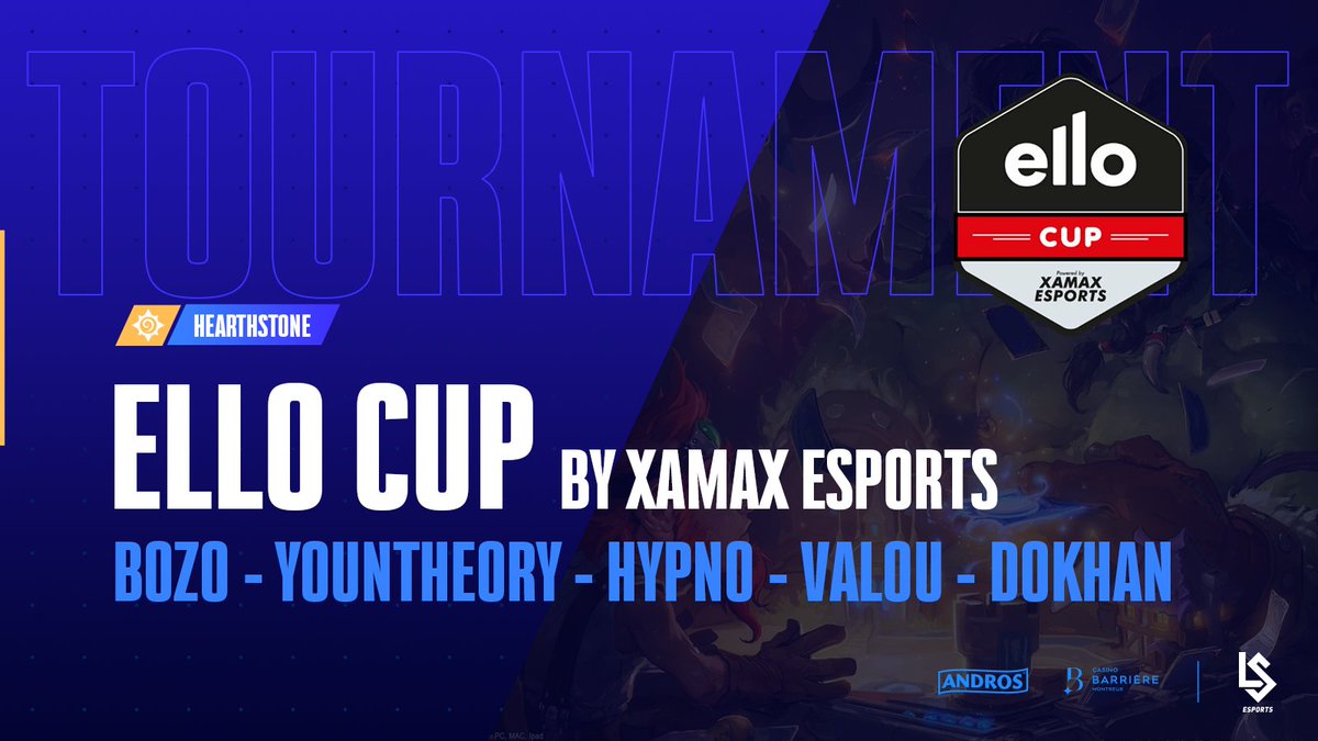lausanneesports's tweet photo. [#Hearthstone]

📢 La #elloCup est laaaaaaaancée ‼️

@eLSBozo @younTheory @HypnoHS @valou_eLS @Dokhan_eLS sont en course pour le plus gros tournoi 🇨🇭 de l'année sur cette licence 😱

🎙️ @HS_Nightmare au cast de l'événement
📺https://t.co/d6adfr459V

#AllezLausanne #OneClickAhead https://t.co/qft0FoDTIl