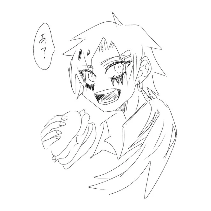 [うちの子落書き]
メオくんは強面だけど底抜けに優しく面倒見が良いのでみんなの兄貴的存在です☺️でも実は手のかかる姉のいる弟です?? 