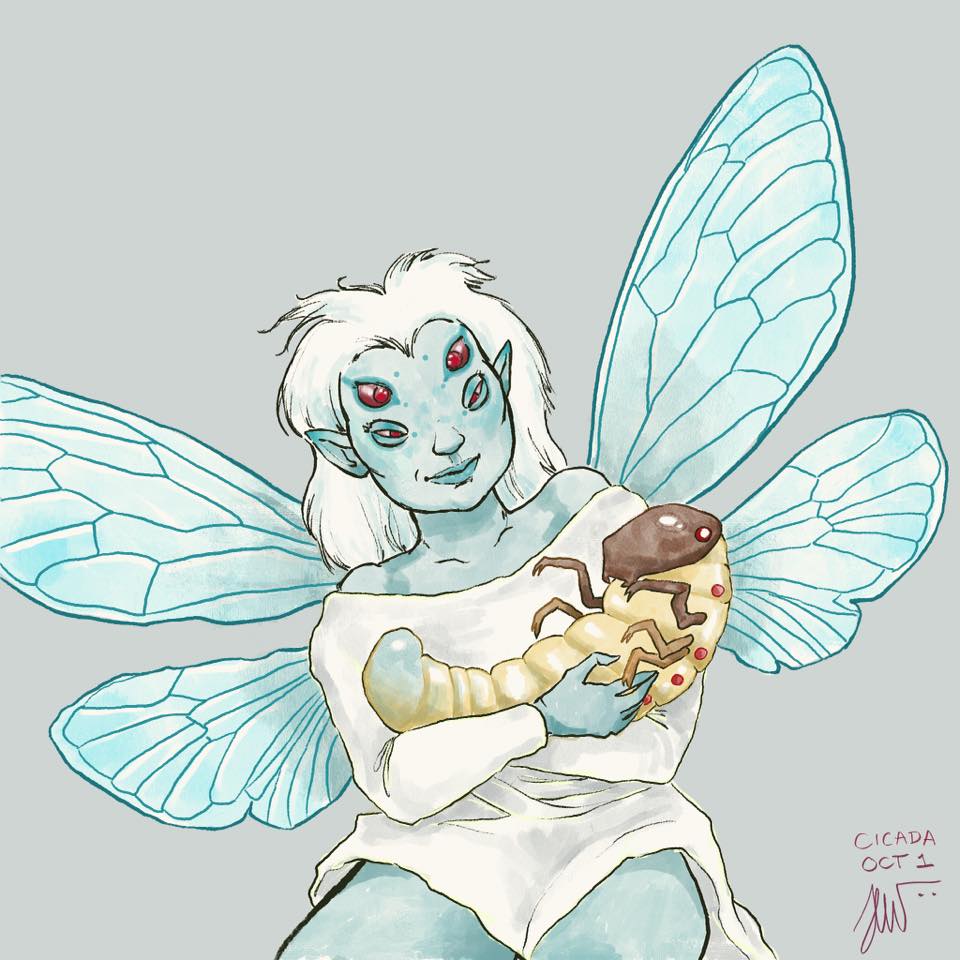 Since October is over I'm going to post a thread of all my Folktober art stuff (soz)It's been a fun month - I struggled with some of it, either because I didn't get on with the prompt or I was just in one of those 'can't draw' moods. Did a lot of stuff I liked though  #folktober