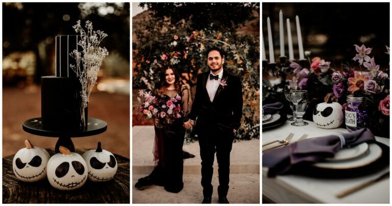 NEW! Spooky-Cute Halloween Wedding: Jack &amp; Sally’s Celebration ift.tt/3jTr556 #wedding