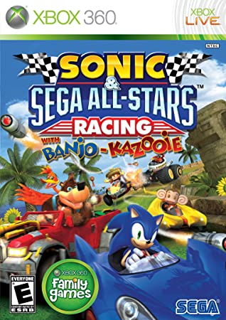 Banjo's racing career also continued into Sonic & Sega All-Stars Racing (with Banjo-Kazooie) where he appeared as a guest racer alongside Kazooie. His profile in the game acknowledges that he made his debut in Diddy Kong Racing. 19/28 #SonicAndSegaAllStarsRacing  #BanjoKazooie