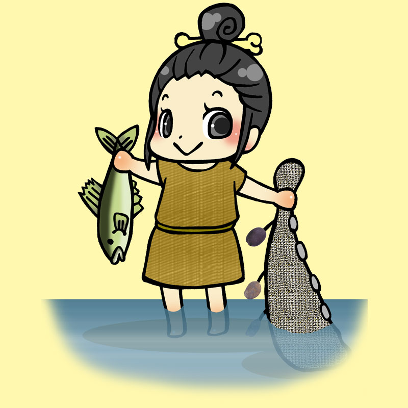 Hitomi 縄文人女の子バージョン イラスト イラスト好きな人と繋がりたい 絵描きさんと繋がりたい 絵柄が好みって人にフォローされたい 遺跡カード