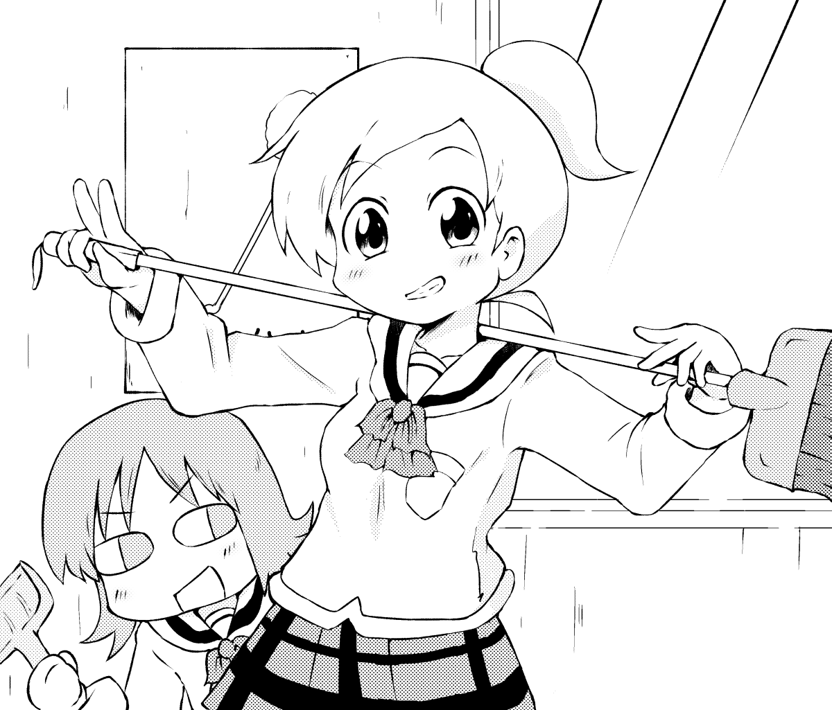 カラーじゃないのも良いよね
過去絵 