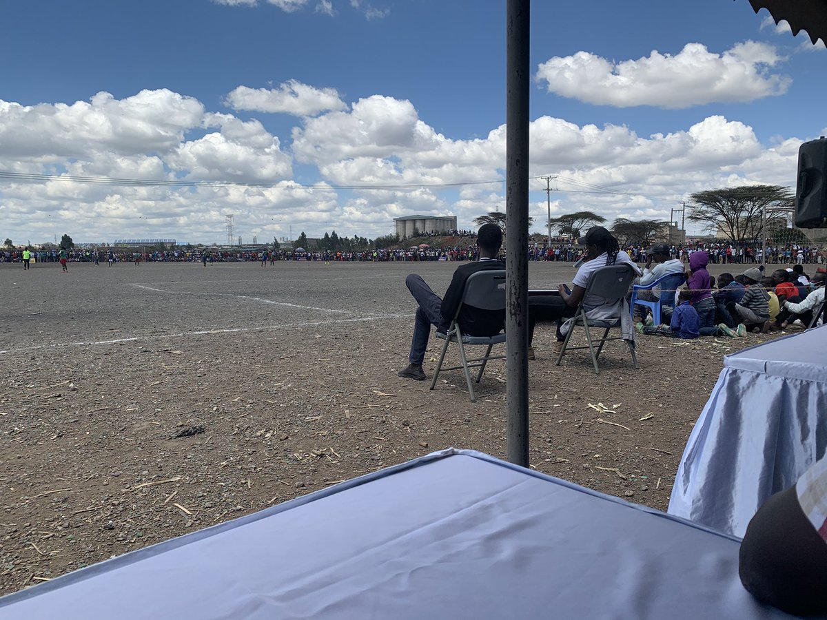 mbukimburu's tweet photo. Representing @Pawa254 at the Ruben FM tournament in Mukuru kwa Njenga #RubenFM4thedition  Women Final : Cyprus vs Real starlets concluding at 4 -0 .  #SautiJasiri embraces tapping into community activities to advance human rights https://t.co/BThopa8NON