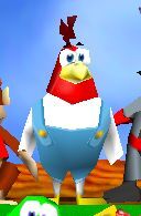 Bonus Point 1: Though never intended originally, Rare and Yacht Club Games both joked on Twitter about how Drumstick and Shovel Knight's Air Ship Enthusiast (a.k.a. Cooper) could be the same person. 26/28 #ShovelKnight