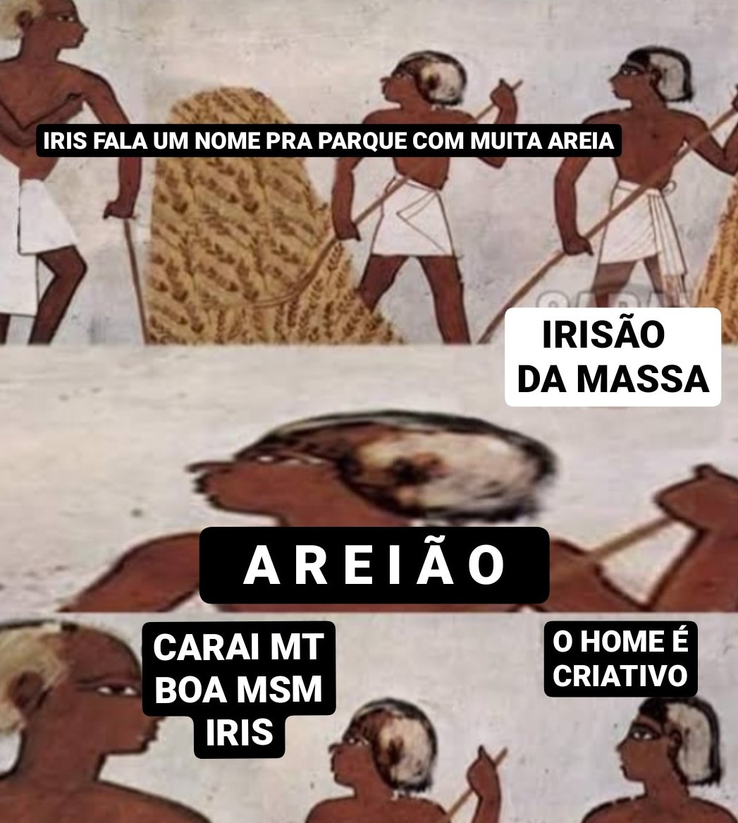 E assim foi batizado o Areião.
Deus abençoa.