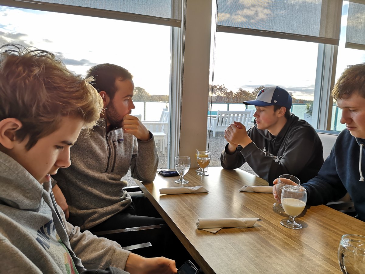 Enjoyed a great breakfast <a href="/oakislandresort/">Oak Island Resort & Conference Centre</a> before our final game. Excellent view, food and service.