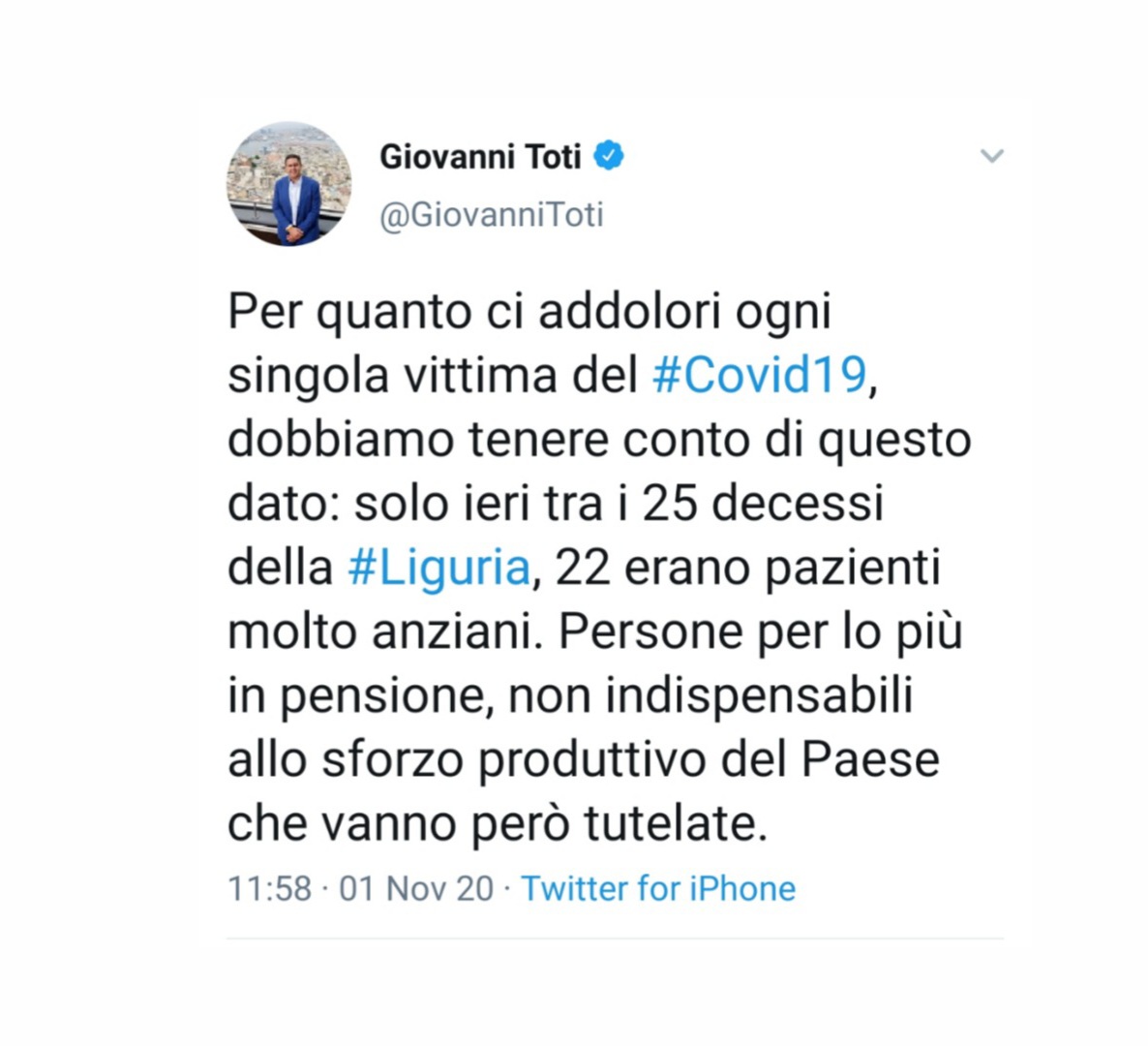Zziagenio78's tweet photo. +++TOTI RETTIFICA:"CHIEDO SCUSA NON VOLEVO DIRE ANZIANI MA VECCHI DI MERDA"+++ https://t.co/oce7CDnMiL