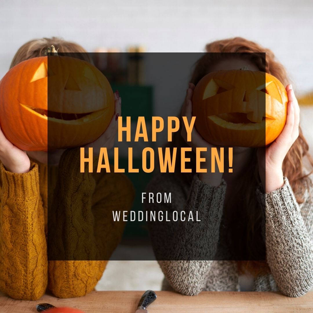 WeddingLocal's tweet image. Happy Halloween! #weddinglocal
