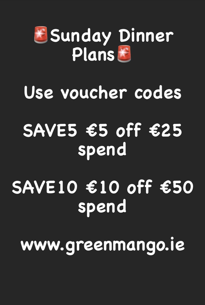 Sunday dinner
Delivery or Collection from our Rathfarnham, Lucan, Sandyford &amp; Greystones stores
greenmango.ie