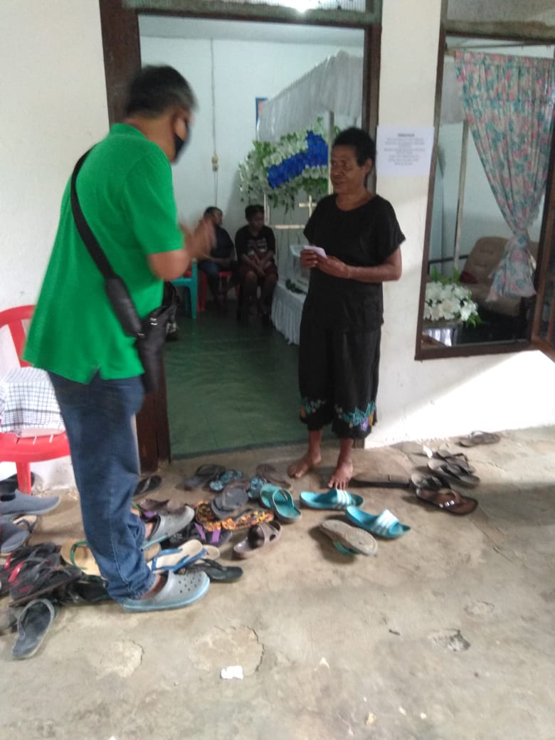 LayEdvin's tweet image. Kunjungan duka 31 Oct 2020 sie Sosial Paroki Kristus Juruselamat Kotaraja.