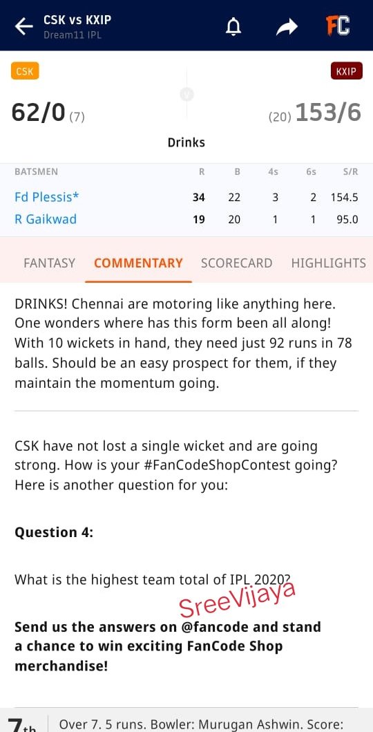 sreevijaya23's tweet photo. @FanCode Ans4) 228 Runs by Delhi Capitals against Kings XI Punjab
#ContestAlert
#FanCodeShop
#FanCodeShopContest
@FanCode 💝
Join
@VivekEr23
@Its_Madhu_
@deepthi
@blissfeeder
@Vidisha_vyas
@siddureddy
@madhu123
@Lavannyapinky
@prasadd203
@mayusravs https://t.co/QPOsosUXou