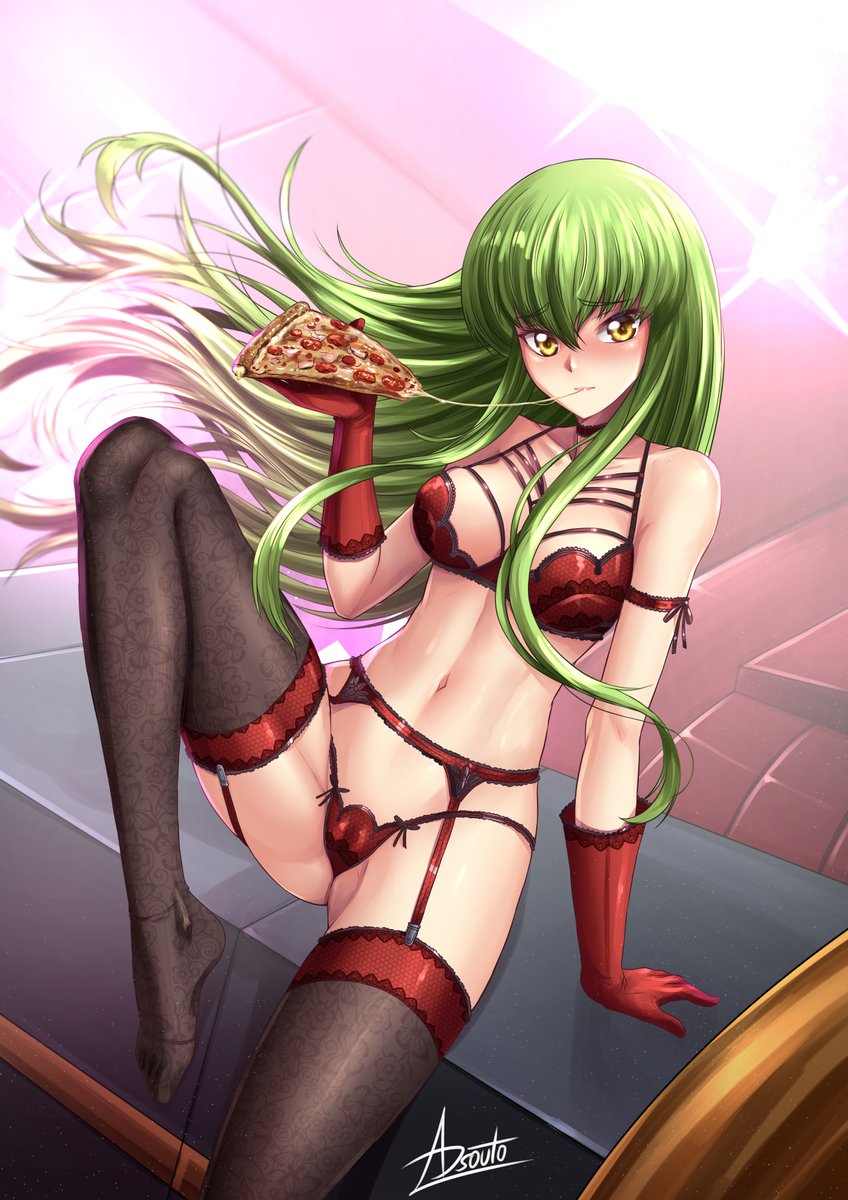 C.C. / Code Geass At last i finished her, it took time, hope to get a bette...