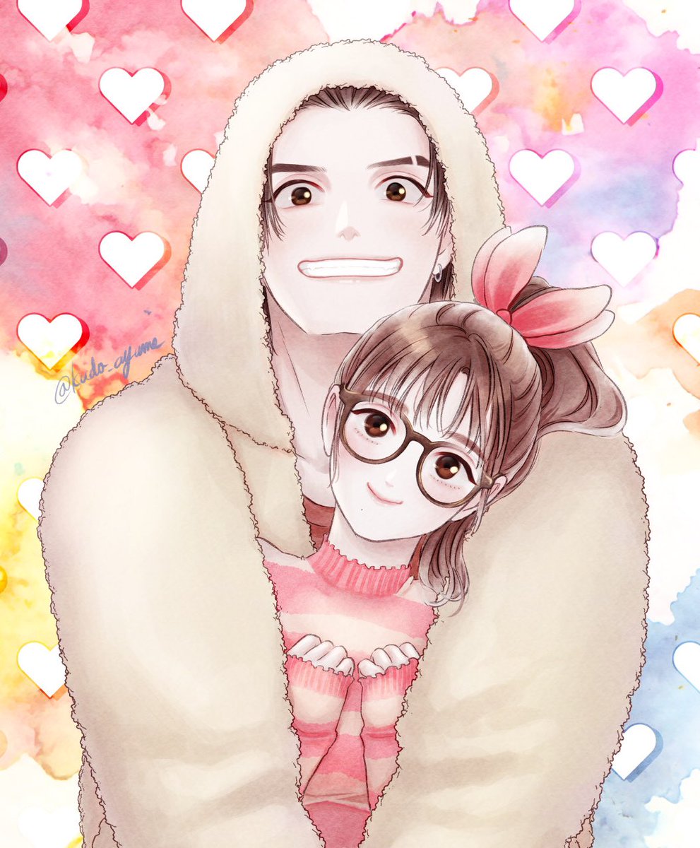 『隼人くんと早穂ちゃんは本日もいちゃ甘。』2巻、電子版の配信始まりました。
https://t.co/wKEq4vltSP
https://t.co/Wxs822HUDk
電子限定描き下ろし漫画付きです。紙限定のカバー裏と合わせて是非見てほしいです。
ハロウィンに配信だったので記念にえび天(ころもくんとエビちゃん)の仮装しました。
