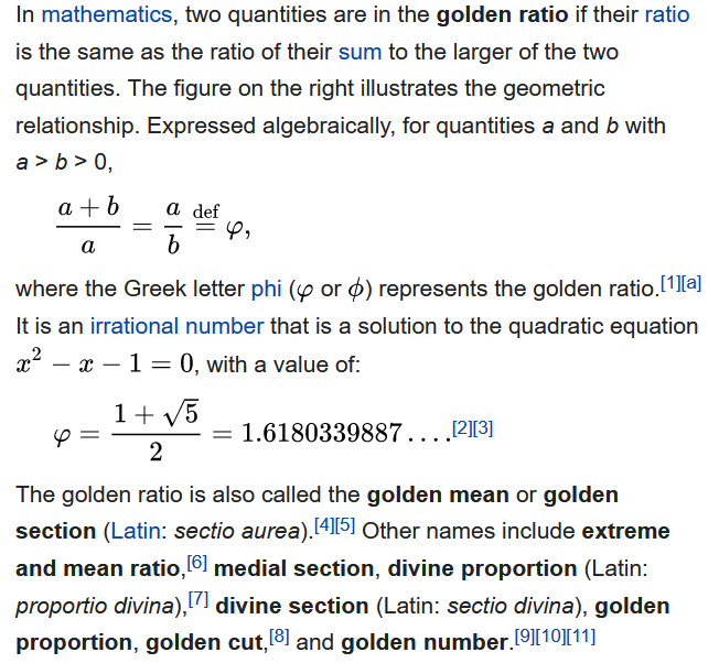 3/ Metcalfe value is a Golden Ratio number, exact same formula:  https://en.wikipedia.org/wiki/Golden_ratio. Occurs everywhere in nature. Metcalfe's law is a natural law as well as a tautology.