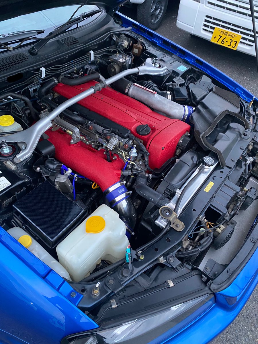 しゅん Bnr34 Voxy エンジンもいい感じ 慣らし運転終わるまでノーマルコンピュータの未セッティング車だけど