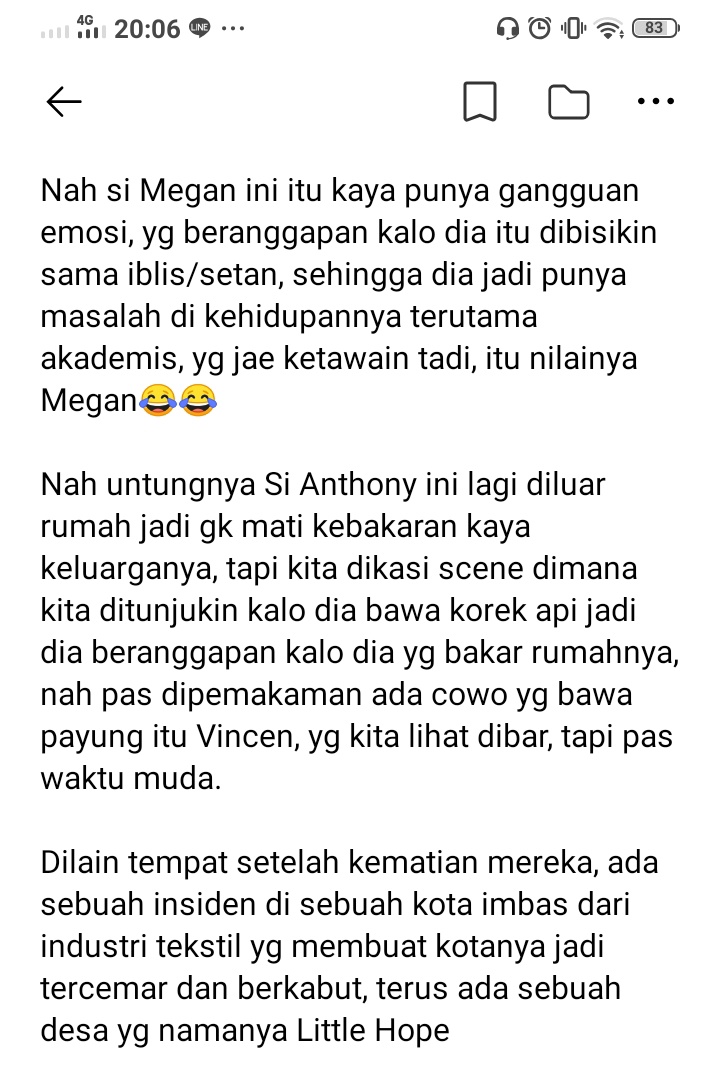 Jadi di awal scene kita bakal di tunjukin scene rumah kebakaran, nah didalem rumah itu ada keluarga Clark yg beranggotakan James Dad, Anne Mom, anaknya antara lain Dennis, Tanya, Anthony dan anak angkat namanya Megan.