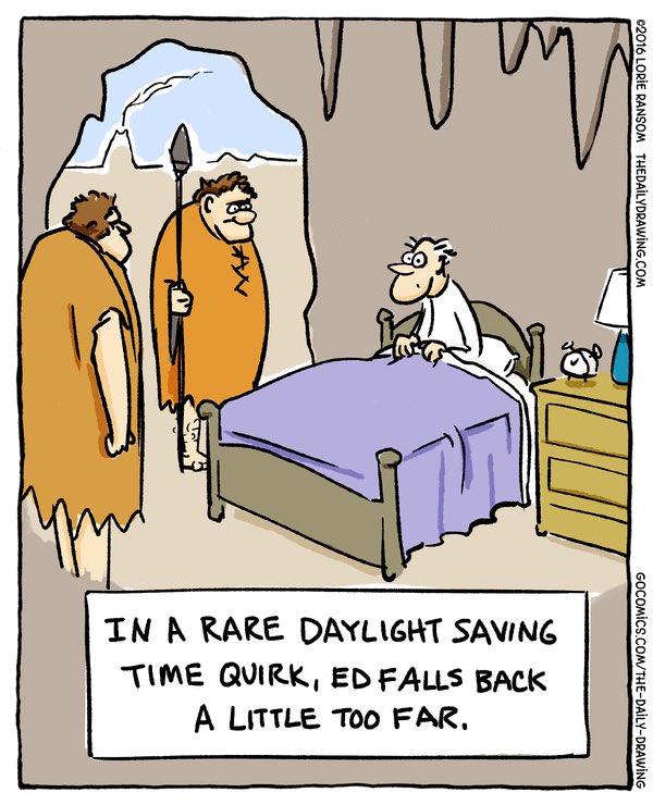 DFab1959's tweet image. #dfabtoonoftheday: #SpringForwardFallBack