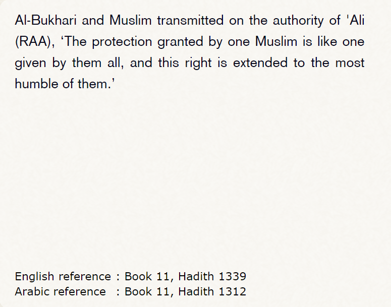 Muslims in living abroad have agreed to be peaceful as long as they remain there as per their viasas & passports. Also, Islam forbids Muslims to take the law into own hands.Still nothing, mr. IT cell member? https://twitter.com/Aabhas24/status/1322658536694771712?s=205/