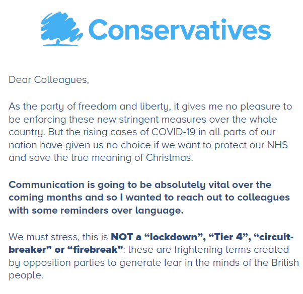 HarryKind's tweet photo. The Conservatives are getting their messaging straight: https://t.co/xrwiPKZB3R
