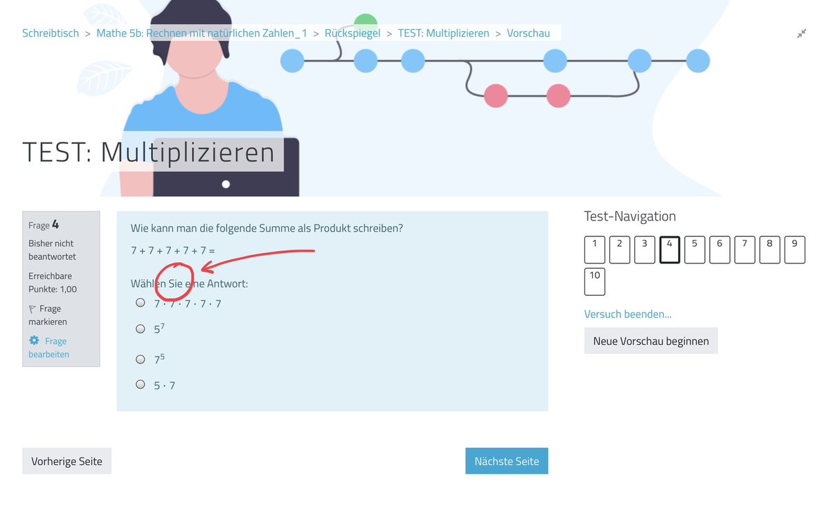 BirgitZimmerm's tweet image. Wer von den mebis Experten kann mir helfen? Wo kann ich einstellen, dass die SuS bei Multiple Choice Fragen nicht mit „Sie“ angesprochen werden? @annekatweiss @herrmayr #mebis #bayernedu