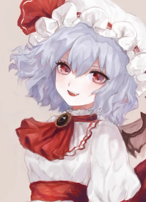 久しぶりにレミリアお嬢様を描きました 