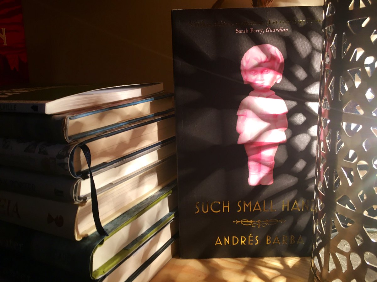 Aaaand finally, half a day late but very much worth the wait, book number 31, and the last in my October  #novellathon: ‘Such Small Hands’ by Andrés Barba (translated by Lisa Dillman).  #amreading