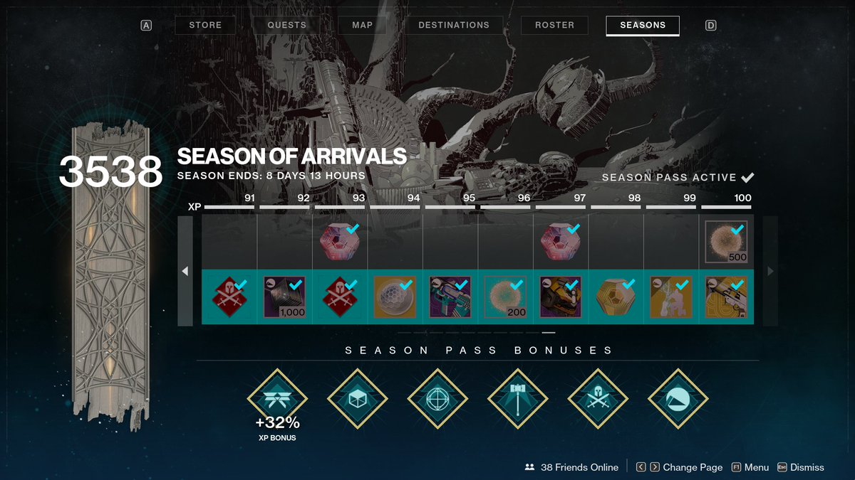 SOONYOUWILLDIEE's tweet photo. Ending the grind this season at +82 artifact level, season rank 3500+ 🍎 To everyone that has supported me, thank you! 💙 https://t.co/3GQYv35vEN