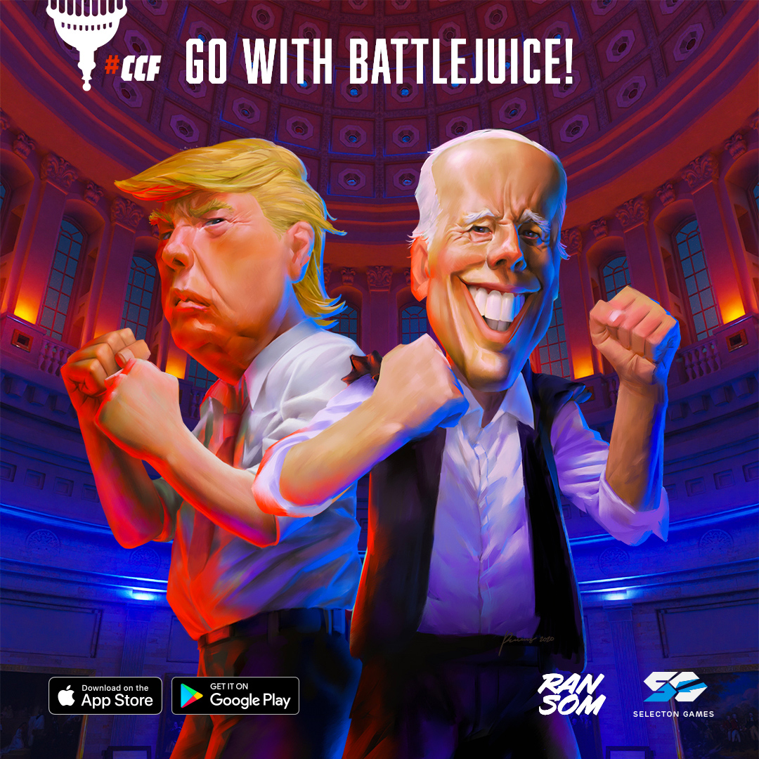 fight_cage's tweet image. #CCF, the Capitol Cage Fight #game is now available for free download on #Googplay! Ready to crush TRUMPZILLA or beat up BIDENKONG? We&apos;ll see YOU in the Cage!
play.google.com/store/apps/det…
#trump2020 #ccf #seeyouinthecage #download #appstore #googleplay #appgame #game
