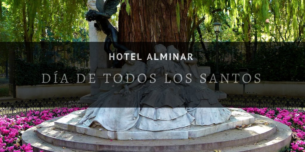 En el #DíaDeTodosLosSantos, queremos recordar a #Becquer cuando escribió:
“Podrá la muerte cubrirme con su fúnebre crespón, pero jamás podrá apagarse en mí la llama de tu amor"

Aprovechad cada día para decirle a todos que los queréis, como nosotros os lo decimos ahora.