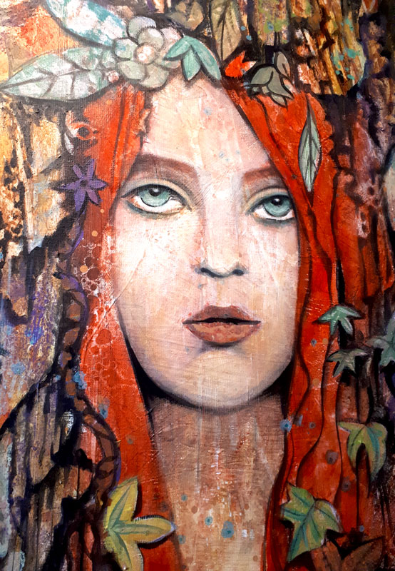 urwanapeintures's tweet photo. Work in Progress...."Femme arbre" peinture acrylique et sable sur toile, pour l'exposition PASSAGES , (programmée fin novembre et annulée en raison du confinement français). Cette photo est un fragment du travail en cours...à suivre https://t.co/hmUTSlSX3G
